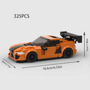 MOC City Racing Supercar Building Blocks R34 RX7 Supra Model