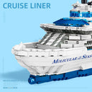 2428 Piece City Cruise Liner Ship Mini Building Blocks Model