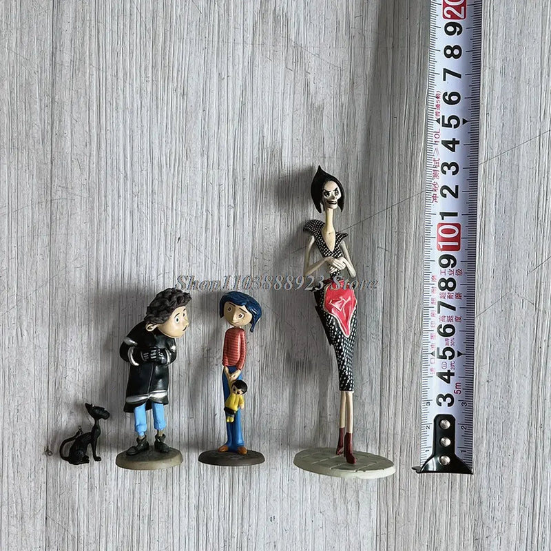 Neca Coraline 3 Piece Movable Figure Set Collectible Movie Toy Gifts