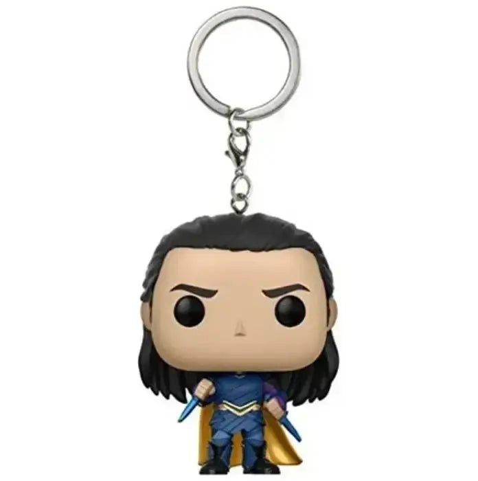Funko Pop Alligator Loki Keychain Pocket Figure Collectible Toy Bobble Head