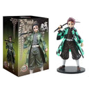 Demon Slayer Tanjiro Zenitsu Nezuko PVC Warrior Anime Action Figure Model