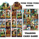 Tung Tung Sahur PVC Action Figure Display Model with Bonus Random Cards