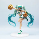 Hatsune Miku Cheerleader 18cm Anime PVC Figure Kawaii Collectible Toy