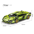 2024 Hypercar Racing Car Building Blocks Technical Sports Car Model Gift