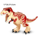 Jurassic Dino World Large Dinosaur Building Blocks T Rex Raptor Set