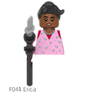 Upside Down Kids Action Figure Building Blocks Assembly Toy