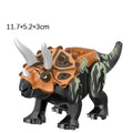 Jurassic World Mega Dino T Rex vs Raptor Building Blocks Battle Set