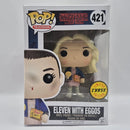 Stranger Things Eleven with Eggos Chase Funko Pop Limited Figure
