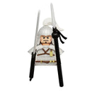Ancient Chinese Hero Yue Fei Armor Soldier Building Block Figure Toy Gift