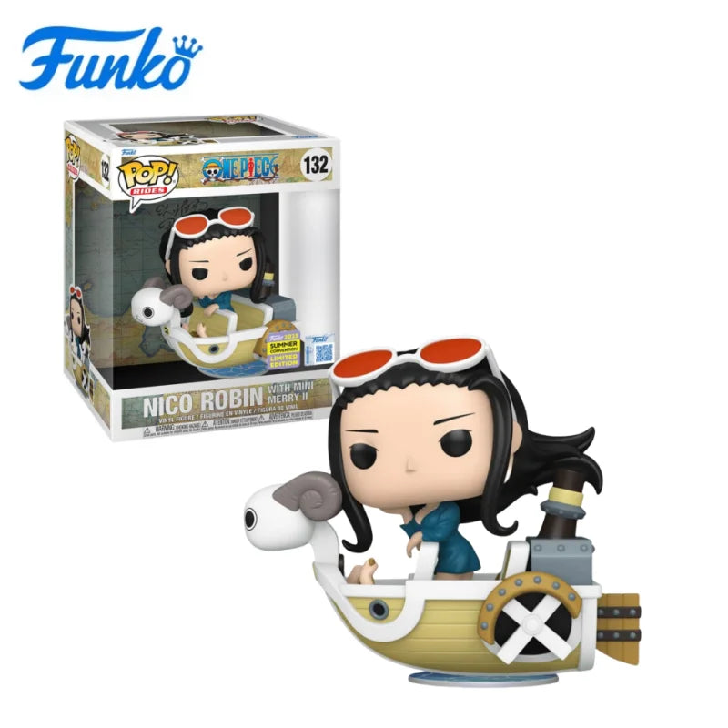 Funko Pop One Piece Nico Robin with Mini Merry 132 Vinyl Figure Limited Edition