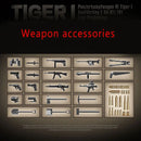 WW2 Heavy Tank Building Blocks Tiger I KV2 Panther Army Toy Gift