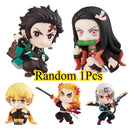 Demon Slayer Blind Box Figures Tanjirou Nezuko Zenitsu Collectible Toy Gift