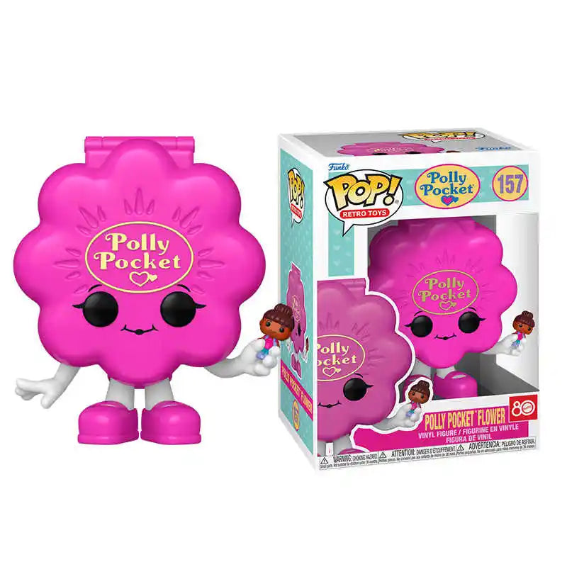 Funko Pop Polly Pocket Flower Love Shell Retro Vinyl Dolls Collectibles