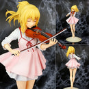 23cm Your Lie in April Kaori Miyazono Violin Action Figure PVC