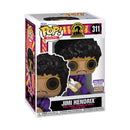 Funko Pop Jimi Hendrix San Diego Comic Con Exclusive Vinyl Figure Collectible