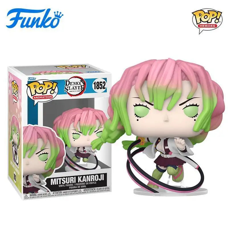 Funko Pop Demon Slayer Muichiro Mitsuri Figures Collectible Model Toy Gift