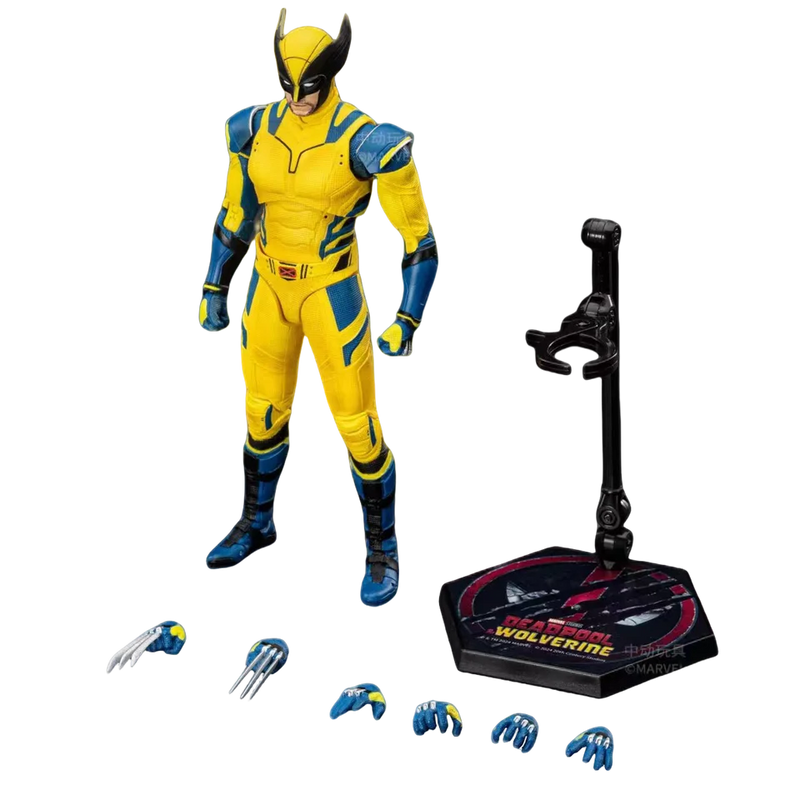 Deadpool and Wolverine Action Figure Set Marvel Collectible Toys