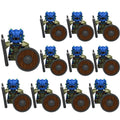 Medieval Dragon Knights Heavy Armor Building Bricks Action Figure Set 11pcs