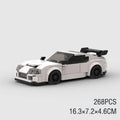 MOC City Racing Supercar Building Blocks R34 RX7 Supra Model