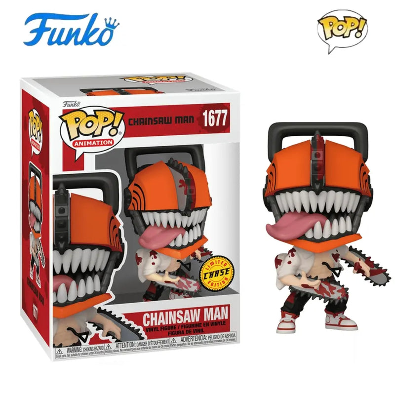 Chainsaw Man 1667 Funko Pop Chase Variant Limited Edition Collectible