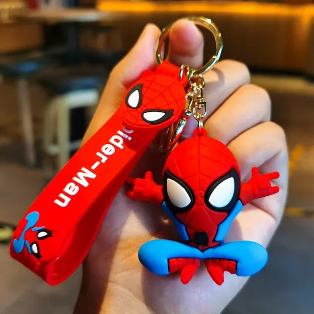 Marvel Spider-Man Cute Doll Pendant Keychain Bag Accessory