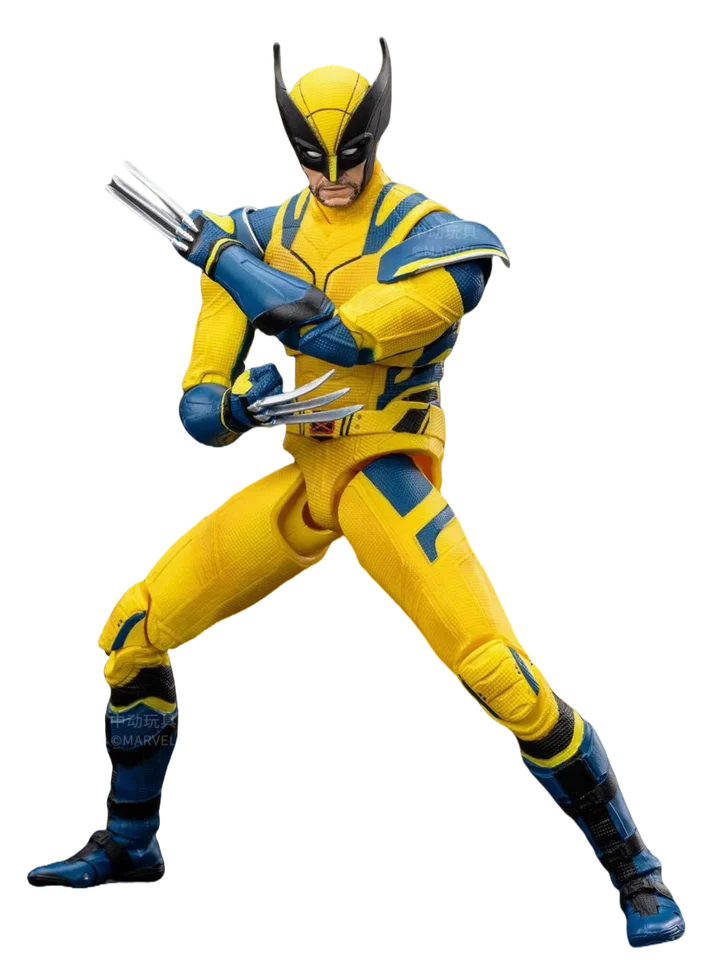 Deadpool and Wolverine Action Figure Set Marvel Collectible Toys