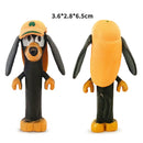 Bluey and Bingo Family Mini PVC Action Figures Cartoon Collectible Set