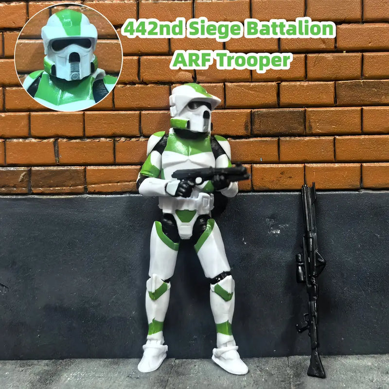 Star Wars 3.75in Clone Trooper 1/18 ARF Commander Neyo Action Figure