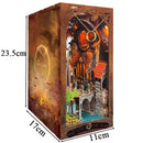 DIY Book Nook Wooden Miniature 3D Puzzle Spirit Valley Bookend