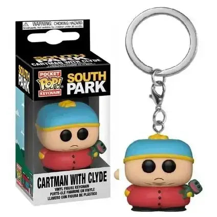Funko Pop Pocket Keychain South Park Cartman with Clyde Vinyl Figure Collectible