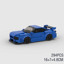 MOC City Racing Supercar Building Blocks R34 RX7 Supra Model
