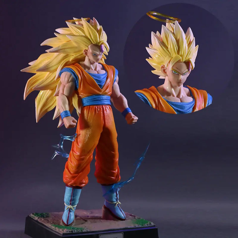 Dragon Ball Z Super Saiyan 3 Son Goku 26cm Collectible Figure