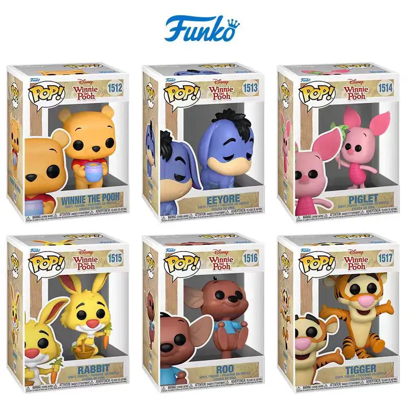 Funko Pop Disney Winnie the Pooh Tiger Piglet Rabbit Roo Collectible Figures