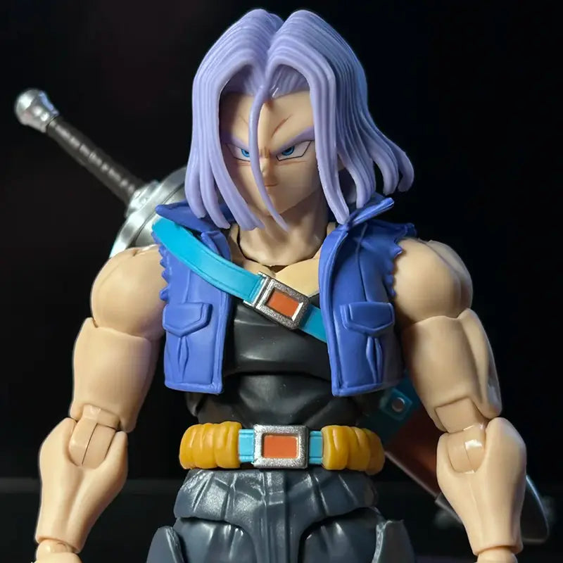 Fit Dragon Ball Z Super Saiyan Trunks Action Figure Collectible
