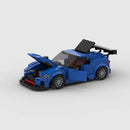 MOC BRZ STI Sports Racing Car Building Blocks DIY Model Set