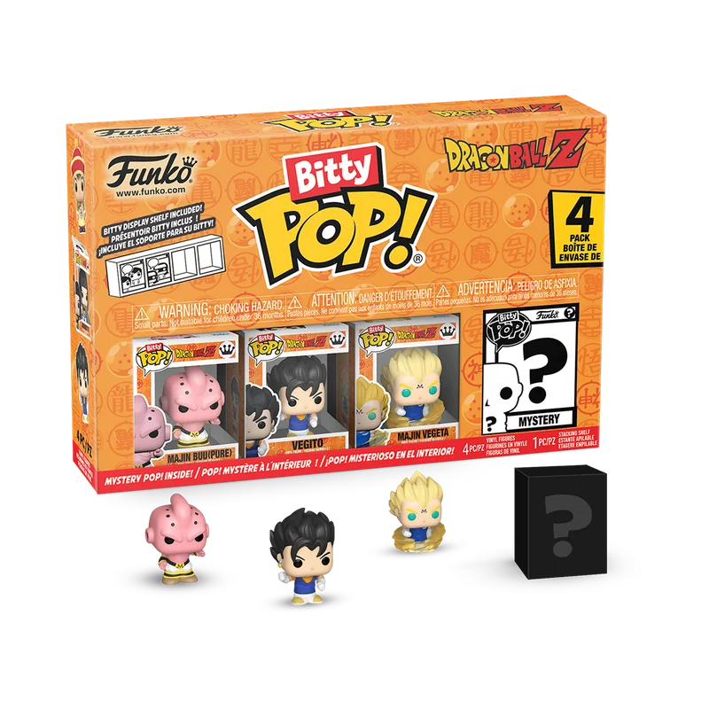 Funko Pop Dragon Ball Z 4 Pack Mini Figures Blind Box Limited Edition Set