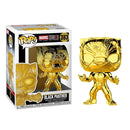 Marvel Black Panther Gold Chrome Funko Pop 383 Anniversary Collectible Figure
