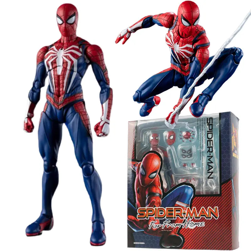 SHFiguarts Spider Man PS4 Peter Parker Action Figure Heroic Style Toy