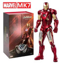 Iron Man MK1-MK50 Movable Action Figure 7-Inch Collectible Movie Toy