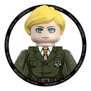 Attack on Titan Anime Building Blocks Mini Action Figures Levi Eren Mikasa Gift