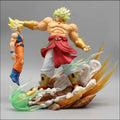 Broly vs Goku Dragon Ball PVC Figure 28cm Collectible Anime Statue