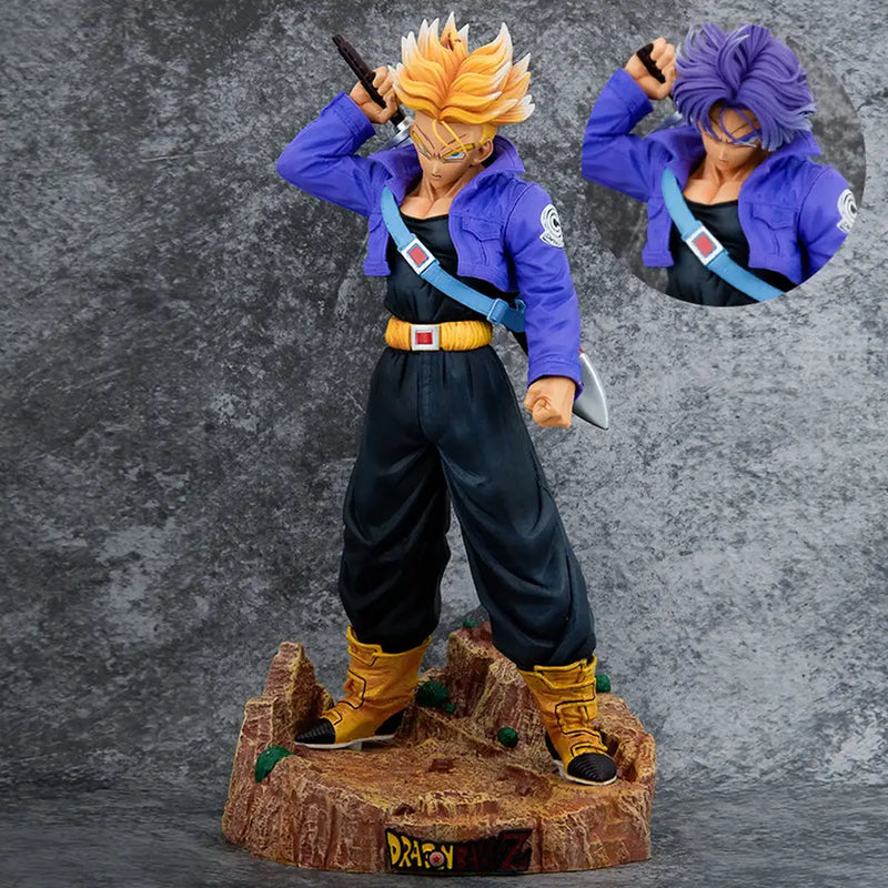 Dragon Ball Z Super Saiyan Trunks 23cm PVC Collectible Figure Gift