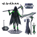 T13 Death Skeleton Robot Figure with Cape Collectible Action Toy