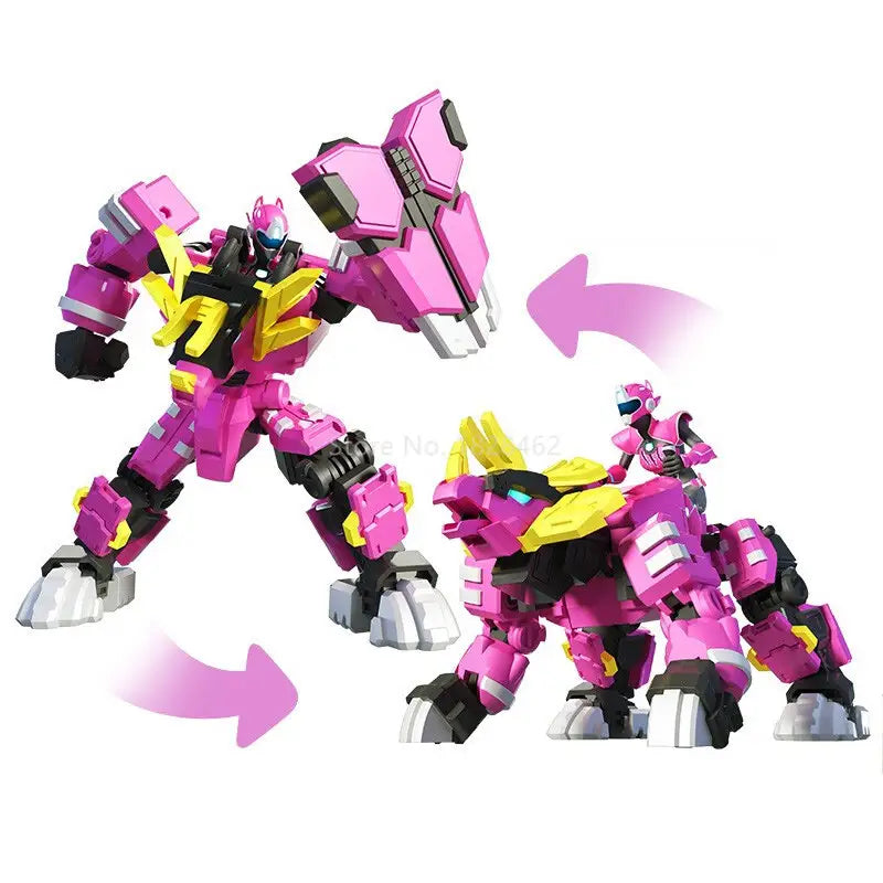 Mini Force Super Dino Power Transforming Robot Dinosaur Toy Figure