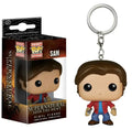 Funko Pop Supernatural Castiel Sam Dean Keychain Vinyl Figure Collectible