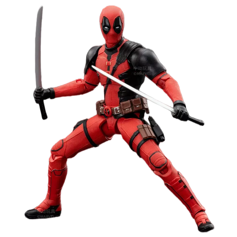Deadpool and Wolverine Action Figure Set Marvel Collectible Toys