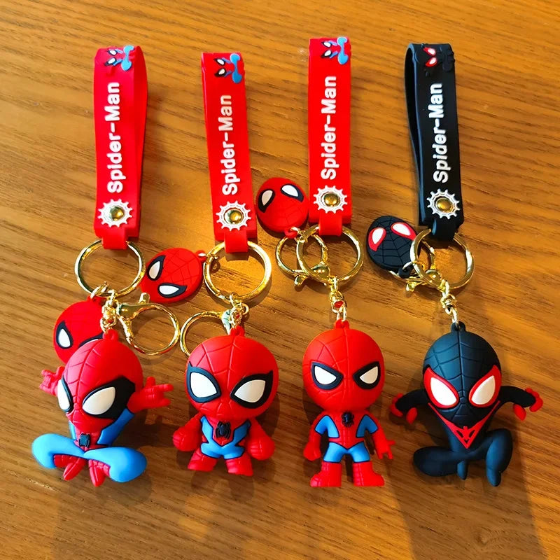 Marvel Spider-Man Cute Doll Pendant Keychain Bag Accessory