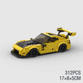 MOC City Racing Supercar Building Blocks R34 RX7 Supra Model
