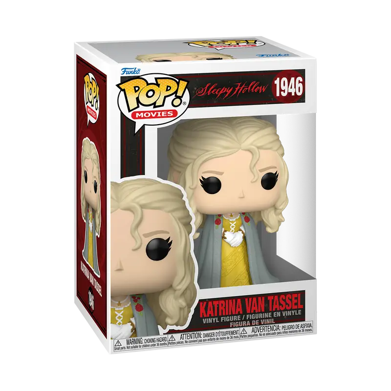Sleepy Hollow Headless Horseman Ichabod & Katrina Funko Pop Collectible