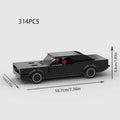 MOC City Racing Supercar Building Blocks R34 RX7 Supra Model